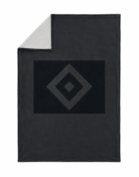 Hamburger SV HSV Fleecedecke Sherpa ca. 150 x 200 cm 100 % Polyester